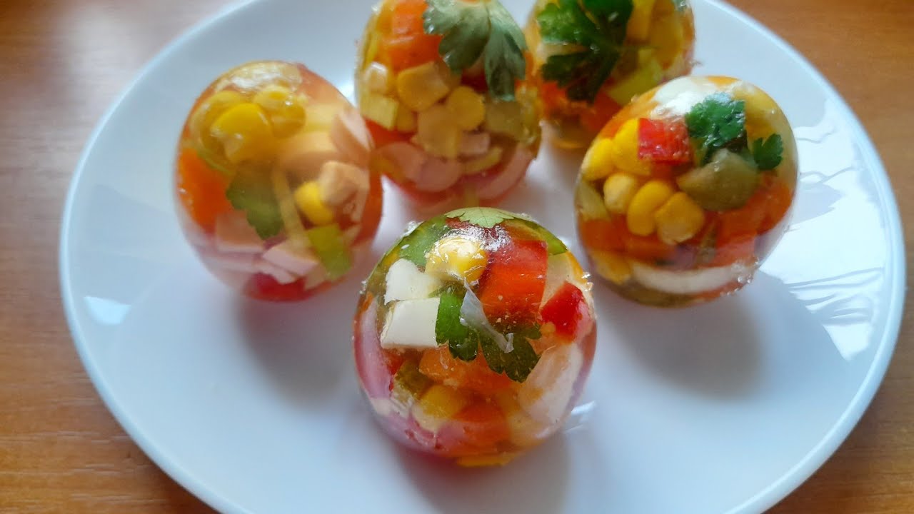 Húsvéti aszpikos 'tojás'