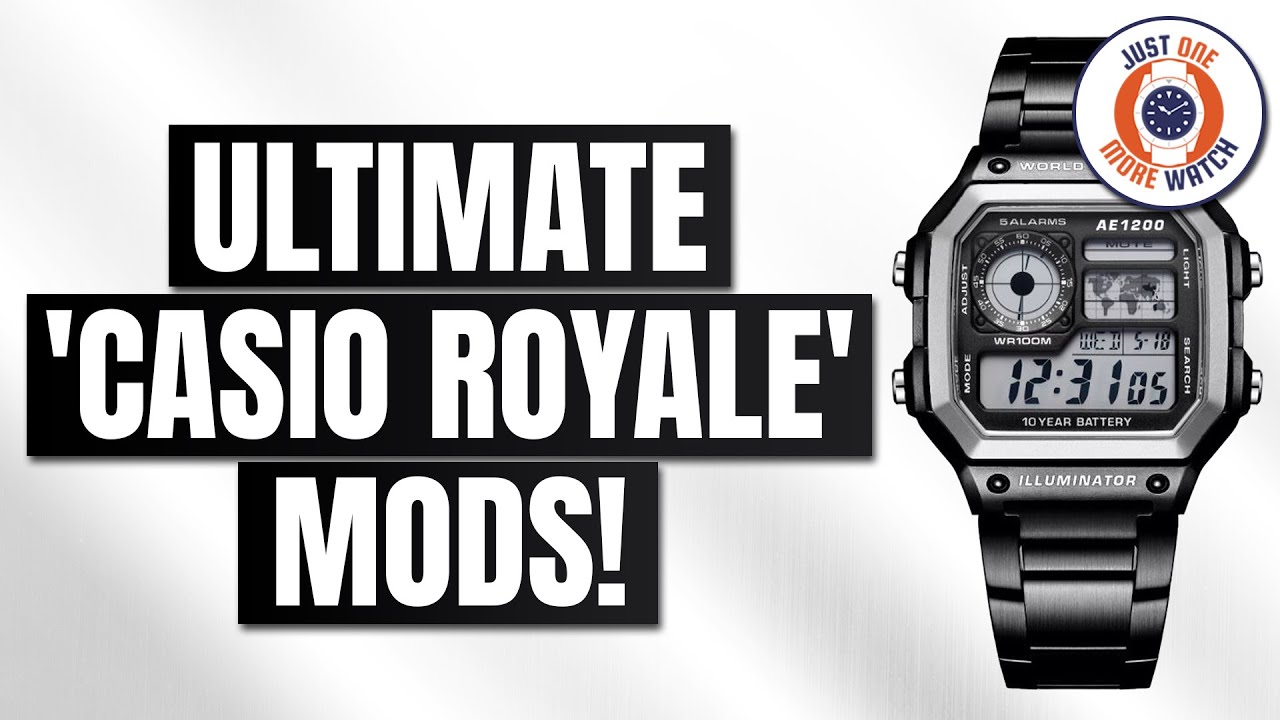 The Ultimate 'Casio Royale' Mod Kits! (Competition Now Closed)