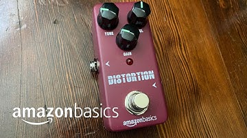 AmazonBasics Distortion Pedal | Quick Demo! TONE TEST! #Amazon