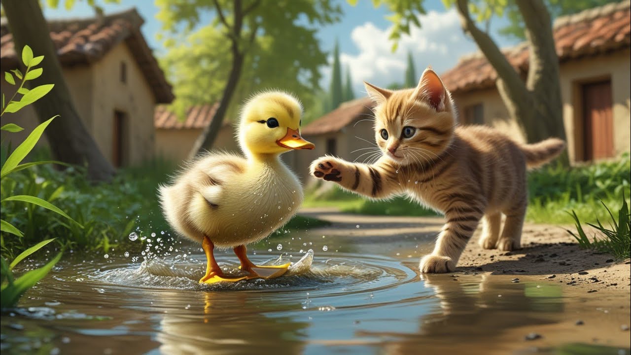 The Cat & The Duckling: A Heartwarming Tale of Unexpected Friendship ...