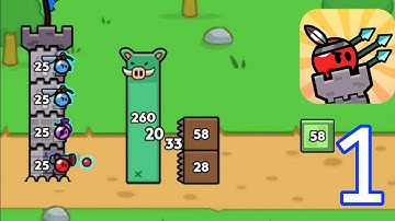 Block Clash - TD - Lush Forest - Levels 1-10 - Walkthrough Gameplay - [Part 1]