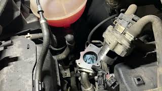 Mercedes Sprinter EGR valve cleaning
