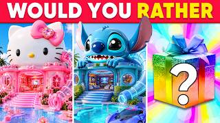Would You Rather...! VIP Mystery Gift Edition 🎁🤑💎 HARDEST Choices Ever! Quiz Ninja