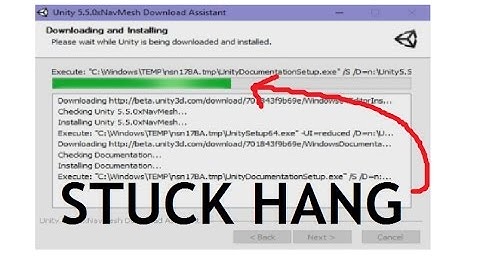 Unity 3D / 5 - Install Stuck / Hang ( FIX - Solution )