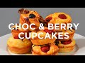 Chocolate & Berry Cupcakes