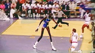 Manute Bol plays but they gets increasingly more insane