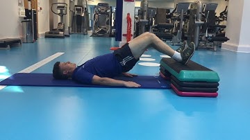 Hamstring Bridge (Heel Elevated)