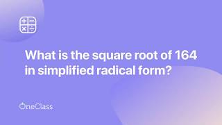 Information Square root of 164 Guide