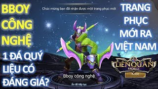 Trang Phục Mới Ra Mắt Nakroth Bboy Công Nghệ Hiệu Ứng Đánh Đẹp Mê Ly [Mua  Và Test Luôn Cho Nóng] - Youtube