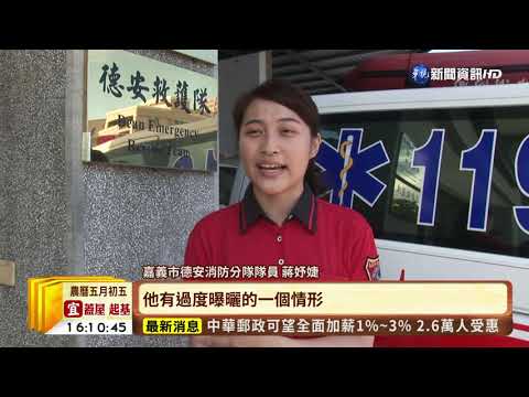 【台語新聞】82歲翁倒臥田中央 皮膚曬傷起水泡 | 華視新聞 20190607