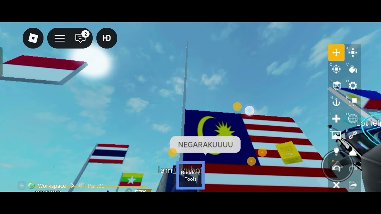 Malaysia's flag has risen! Happy 68th Malaysia's Independence Day!