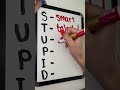 What &ldquo;stupid&rdquo; really means #shorts