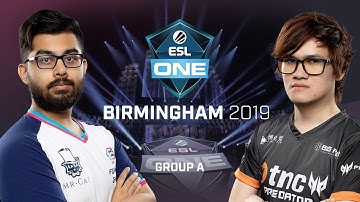 Dota2 - Forward Gaming vs. TNC Predator - Game 1 - Group A - ESL One Birmigham 2019