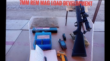 RANGE DAY LOAD DEVELOPMENT 7MM REM MAG