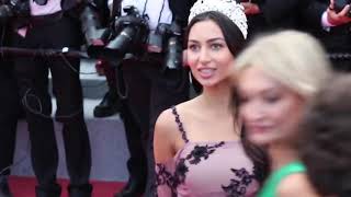 Miss Pakistan World Anzhelika Tahir on the red carpet in Cannes Film Festival