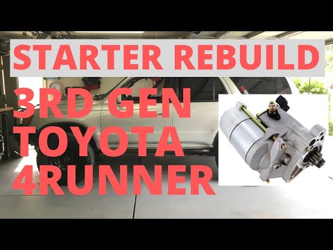 Toyota 4Runner Starter Rebuild & Replacement