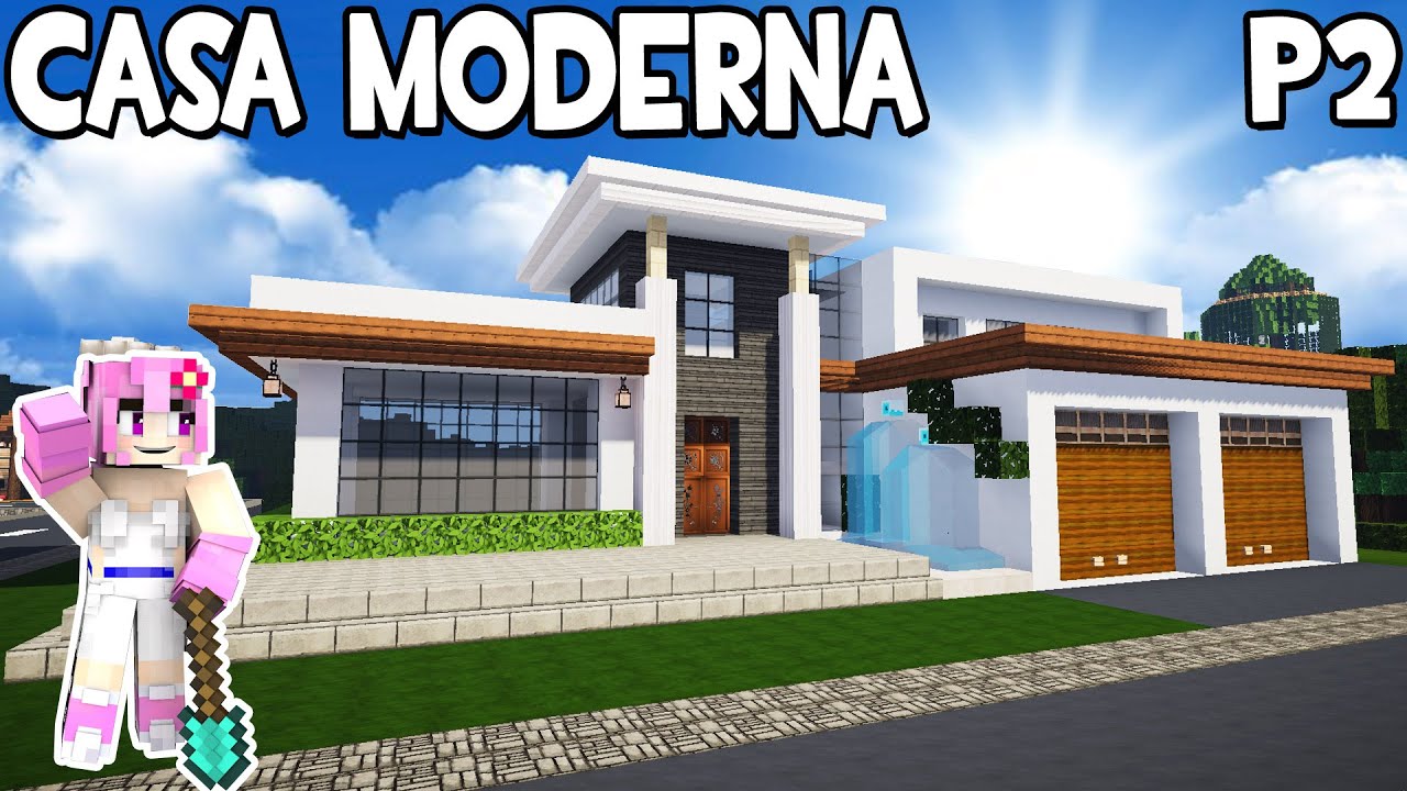 Gri Disegni - Minegrift: Modern House 1 - Casa Moderna en Minecraft