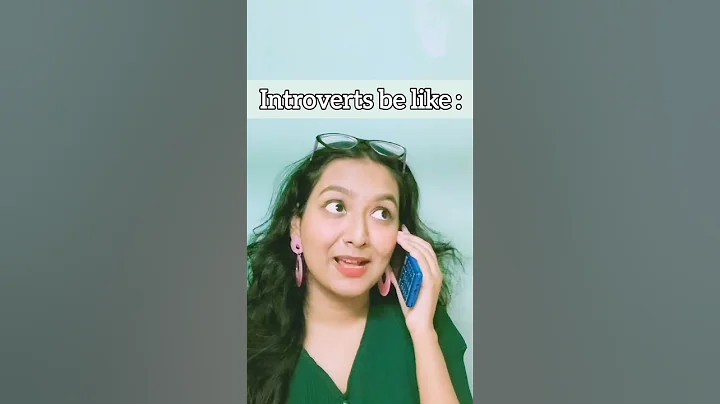 Only INTROVERTS will Understand 🥲 #funny #comedy #relatable #shorts #introvert #extrovert