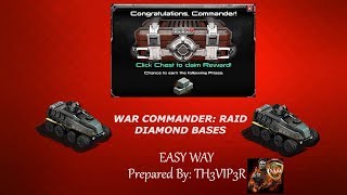 War Commander: RAID BASES ( EASY WAY )