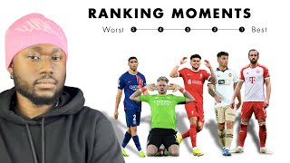 Ranking football Moments from Best to Worst ft Kane Pass, Ramsdale error, Gnabry back heel, and more