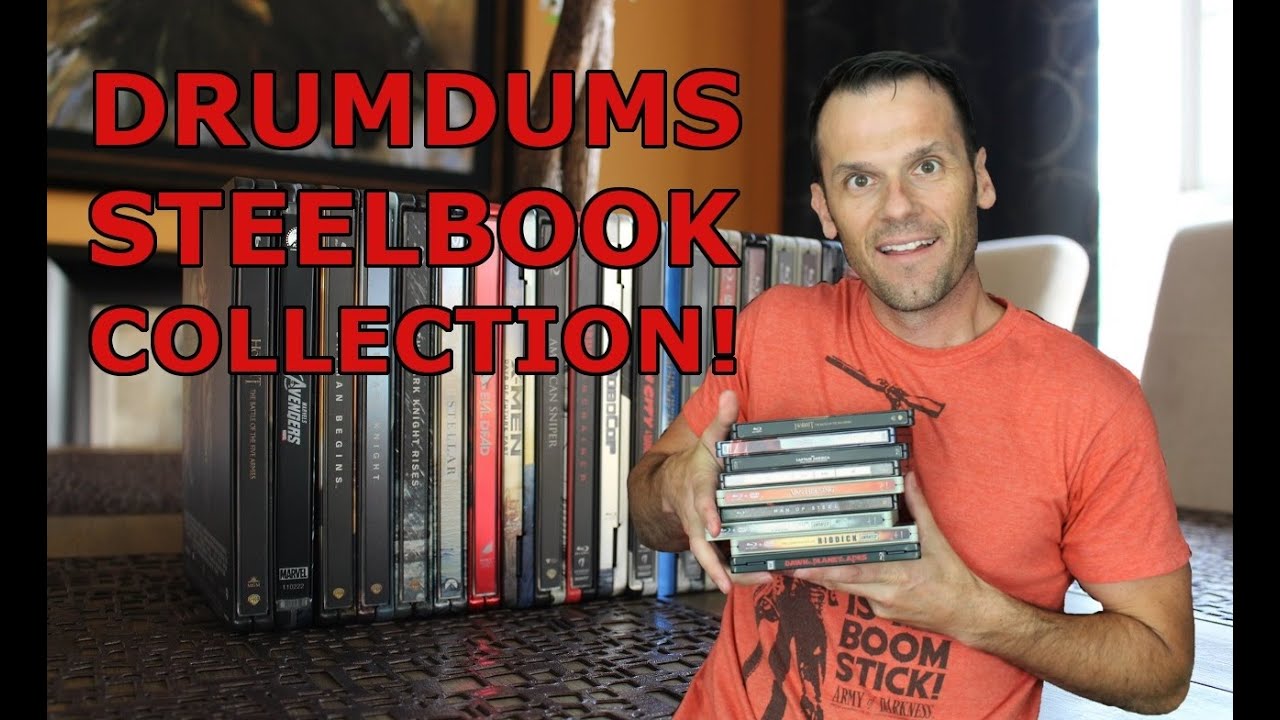 Drumdums' Blu-ray Steelbook Collection 