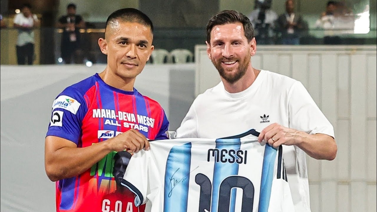 Messi's farewell speech at Arun Jaitley Saltadium , Delhi | Messi GOAT India Tour 2025