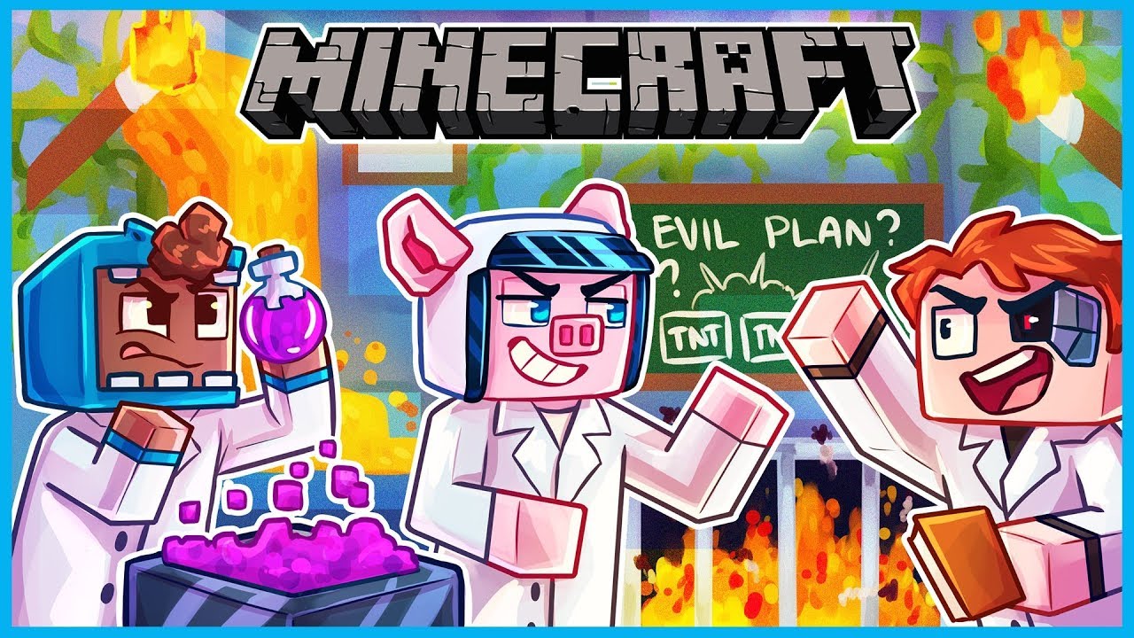 создаём зелья невидимости, чтобы разыграть друзей в майнкрафте... эпизод 7