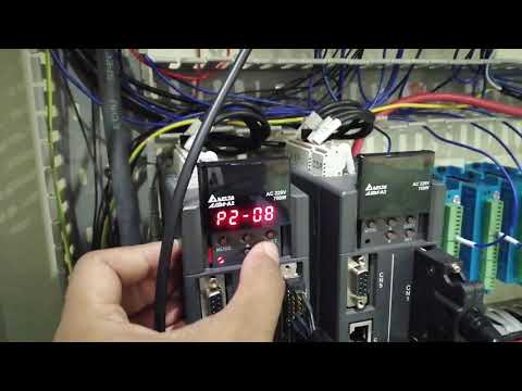 Factory setting reset driver servo Asda-A2 Delta