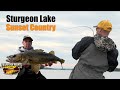 Fishing ontarios sturgeon lake