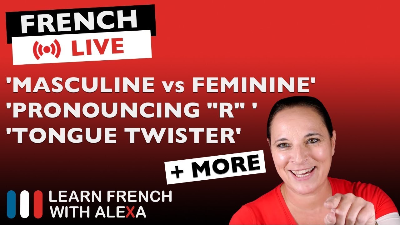 ⁣Do you know if a French word is FEMININE or MASCULINE ?  + French Q&A with Alexa