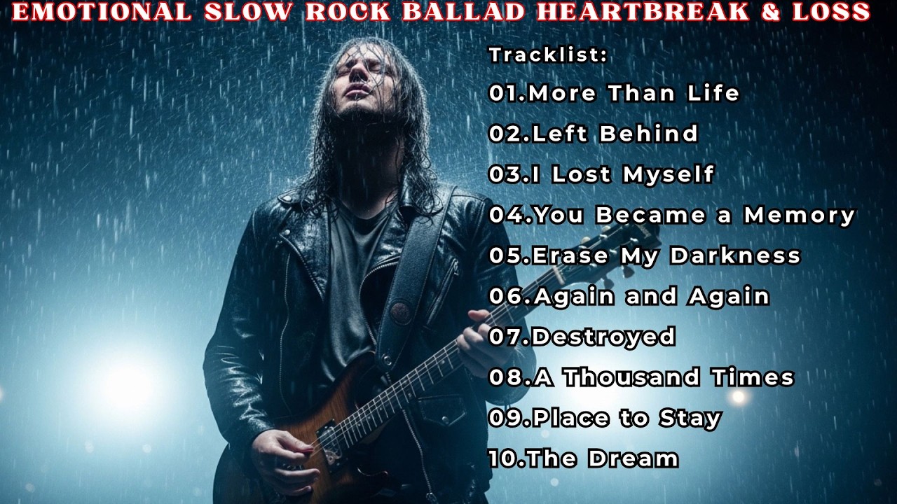 Slow Rock Ballad | Love, Loss & Healing | Rock Song About Losing Someone #slowrockballads