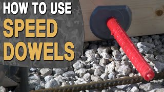 How To Use Speed Dowels