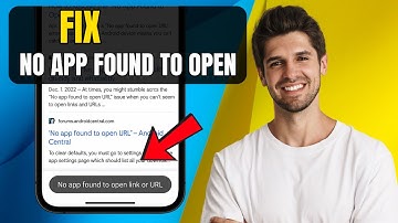 Fix “No App Found to Open Link or URL” Error on Android