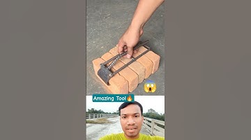 Amazing Brick Lifting Tool! Easy Way to Carry Multiple Bricks at Once