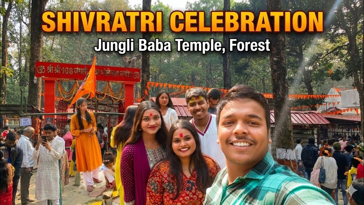 ये हम कहा चल दिए😅 || Shivratri Special at JUNGLE BABA MANDIR🔱 ||