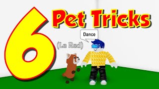 Every Adopt Me Pet Trick Spoiler Fully Grown Red Panda Roblox Youtube - repeat roblox feed your pets 13 à¸ª à¸•à¸§ à¸¡à¸²à¹ƒà¸«à¸¡ à¸‡ à¸—à¸°à¹€à¸¥à¸ª à¸”à¹€à¸žà¸¥ à¸¢