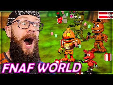 Stworzyłem *NAJLEPSZĄ EKIPĘ* "ANIMATRONIKÓW" w FNAF World 5