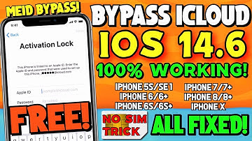 New! FREE Untethered iCloud Bypass iOS 14.6 iPhone & iPad | Fixed Restart, Fix iCloud login