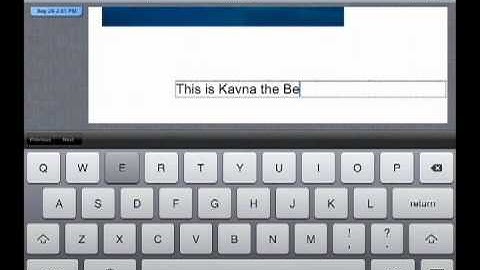 Creating Notebook Content with iPad App