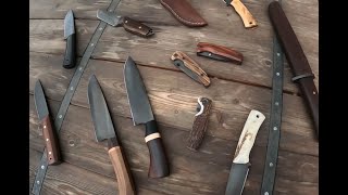 Knifemaking - in depth explanation about knifemaking: idea, materials, tools, heat treat, ..