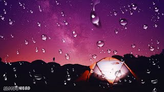 LIGHT RAIN ON TENT (Black Screen) Gentle Rain on Tent, Rain Sounds For Sleeping, White Noise Sounds screenshot 2