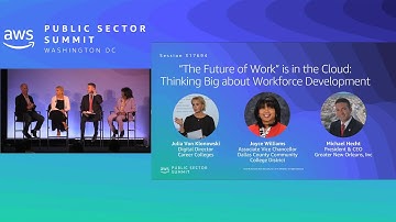 “The Future of Work” is in the Cloud: Thinking Big about Workforce Development
