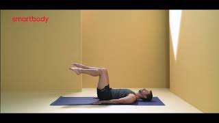 Tiny Steps and Toe Taps Exercise | Beginner Mat Pilates Tutorial