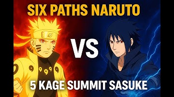 Six Paths Naruto vs Five Kage Summit Sasuke | Epic AI Battle | Storm Connections (PS5)