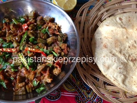 Curry Z Okry Ketmia Jadalna Bhindi Masala Youtube