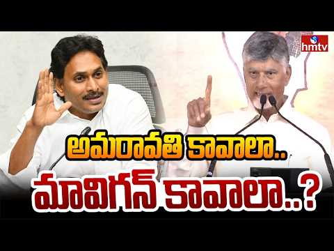 అమరావతి కావాలా..మావిగన్‌ కావాలా..? | CM Chandrababu | Nethanna Sevalo | hmtv - HMTVNEWS