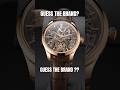 Guess the watch Brand??? #watch