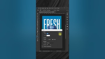 Make Transparent Text in Photoshop #shorts #tutorial