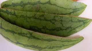 فوائد قِشر البطيخ العلاجية