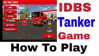 How To Play IDBS Tanker van Drive-Simulator-Android Gameplay screenshot 5